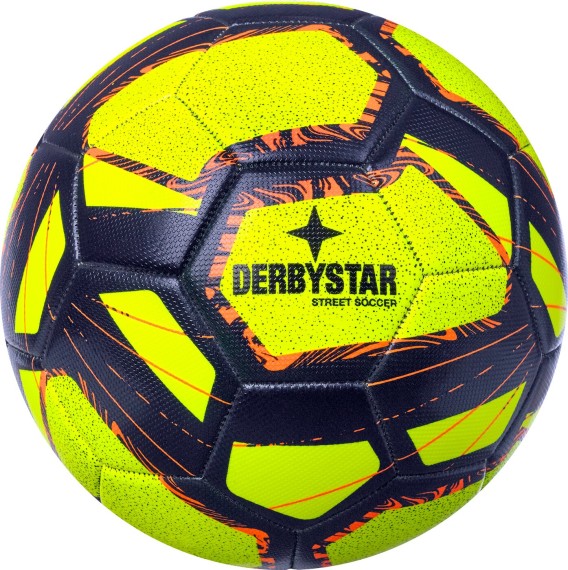 DERBYSTAR Street Soccer v22 GELB BLAU ORANGE