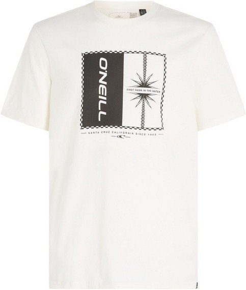 O´NEILL MIX & MATCH PALM T-SHIRT SNOW WHITE